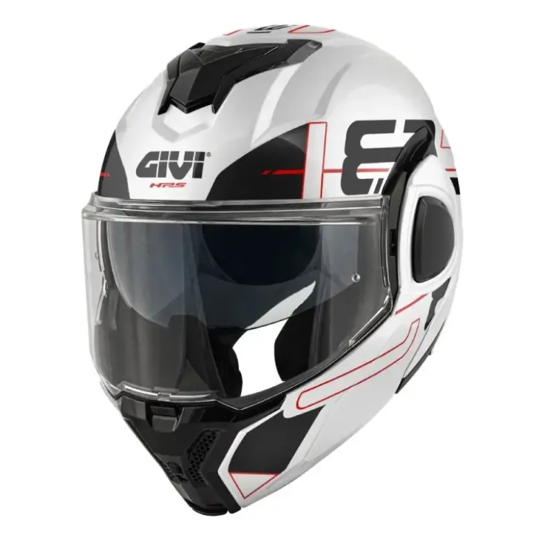 Casco Modulare Reversibile Givi X.36 Vertigo Bianco Nero Rosso