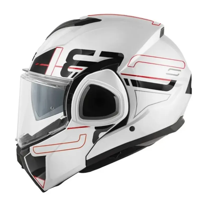 Casco Modulare Reversibile Givi X.36 Vertigo Bianco Nero Rosso