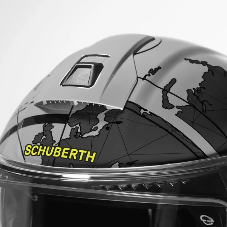 Casco Modulare Schuberth C5 ECE Globe Grigio