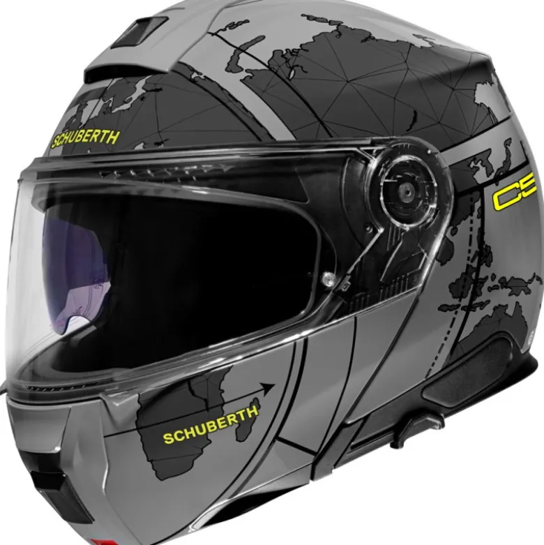 Casco Modulare Schuberth C5 ECE Globe Grigio