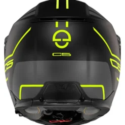 Casco Modulare Schuberth C5 ECE Master Giallo Grigio Nero