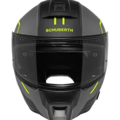 Casco Modulare Schuberth C5 ECE Master Giallo Grigio Nero