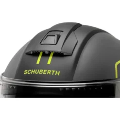 Casco Modulare Schuberth C5 ECE Master Giallo Grigio Nero