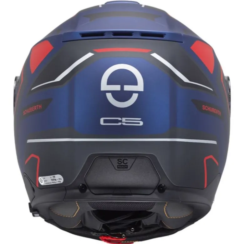 Casco Modulare Schuberth C5 Omega Blu