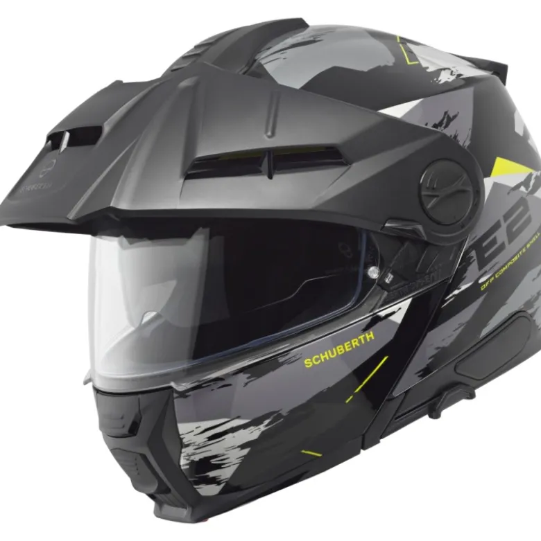 Casco Modulare Schuberth E2 ECE Dekor Trail Yellow