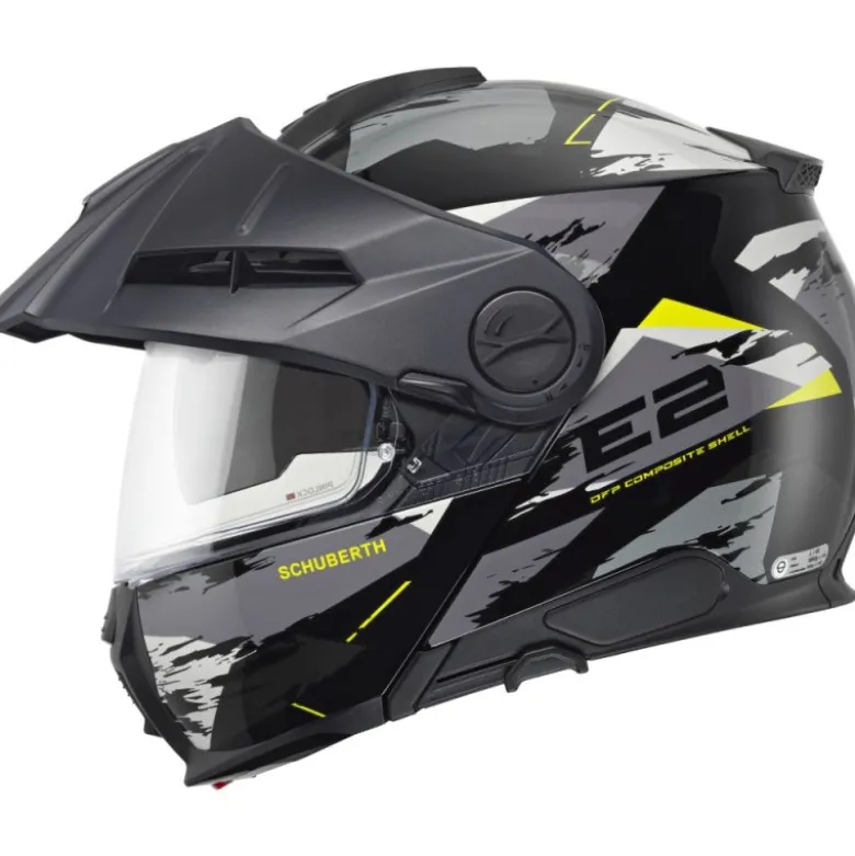 Casco Modulare Schuberth E2 ECE Dekor Trail Yellow