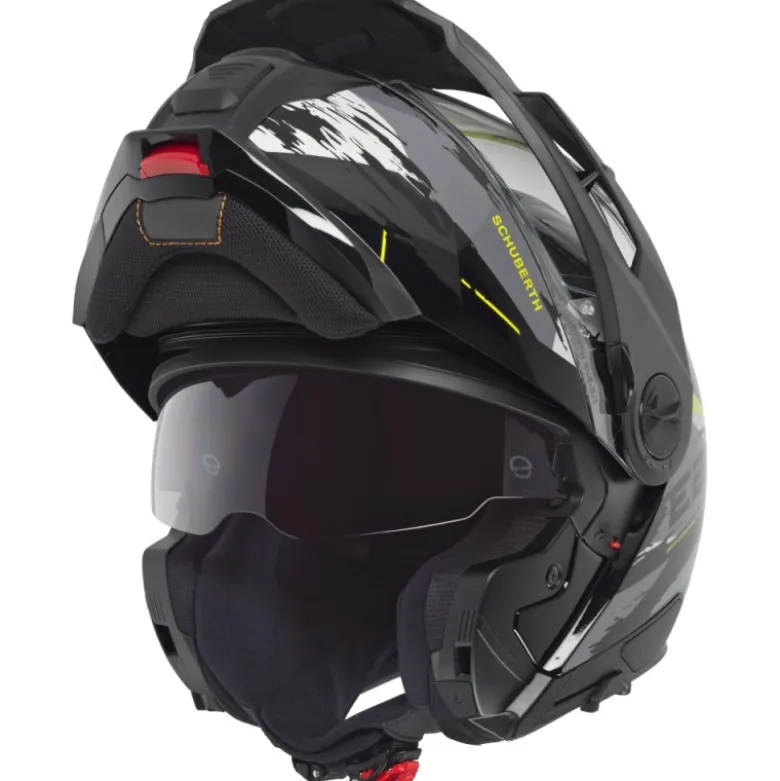 Casco Modulare Schuberth E2 ECE Dekor Trail Yellow