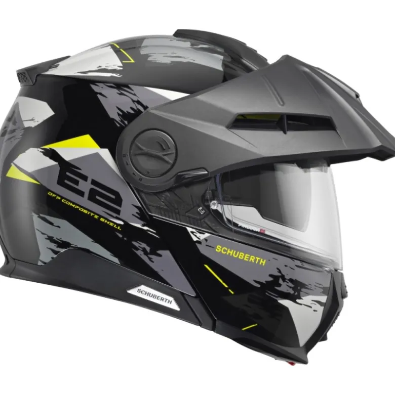 Casco Modulare Schuberth E2 ECE Dekor Trail Yellow