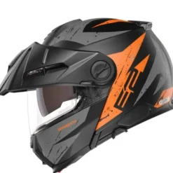 Casco Modulare Schuberth E2 ECE Explorer Arancione Grigio