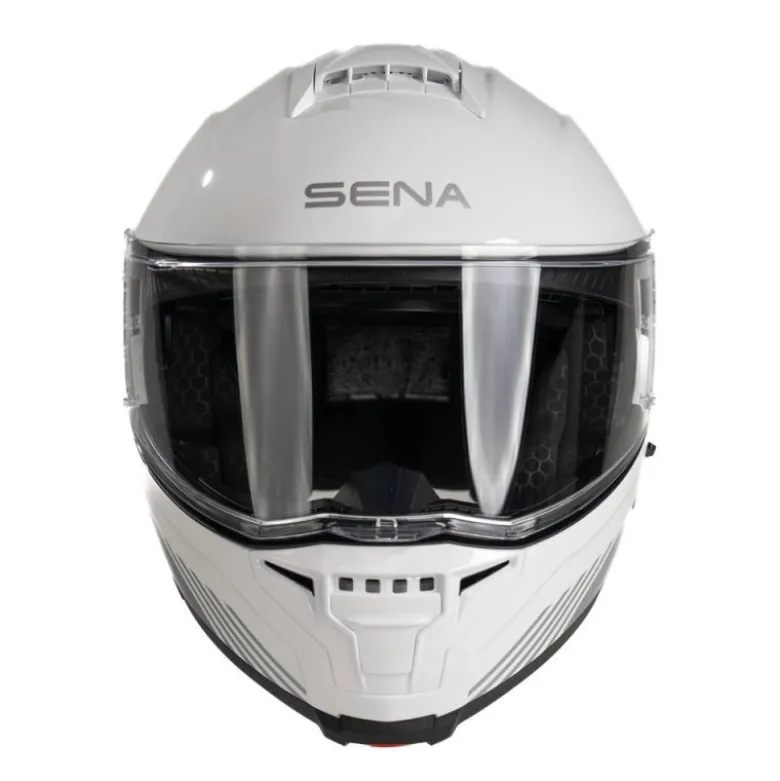 Casco Modulare Sena Specter Mesh 3.0 Bianco Lucido