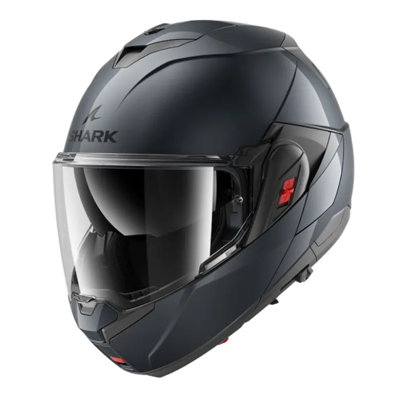 Casco Modulare Shark Oxo Blank Gun Metal