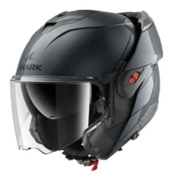 Casco Modulare Shark Oxo Blank Gun Metal