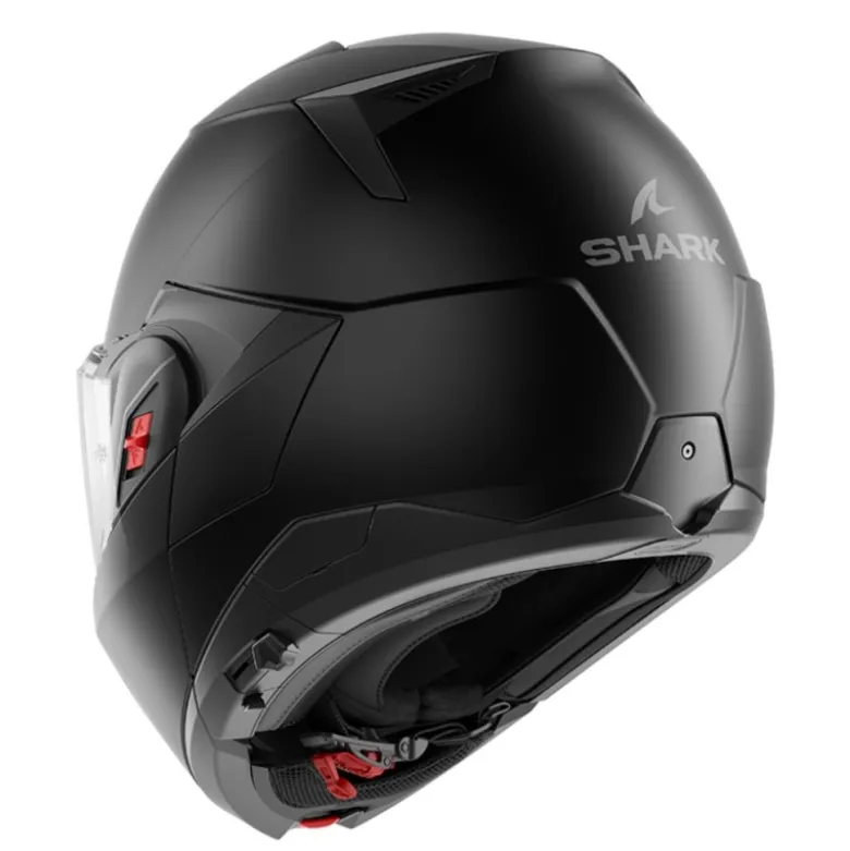 Casco Modulare Shark Oxo Blank Nero Opaco