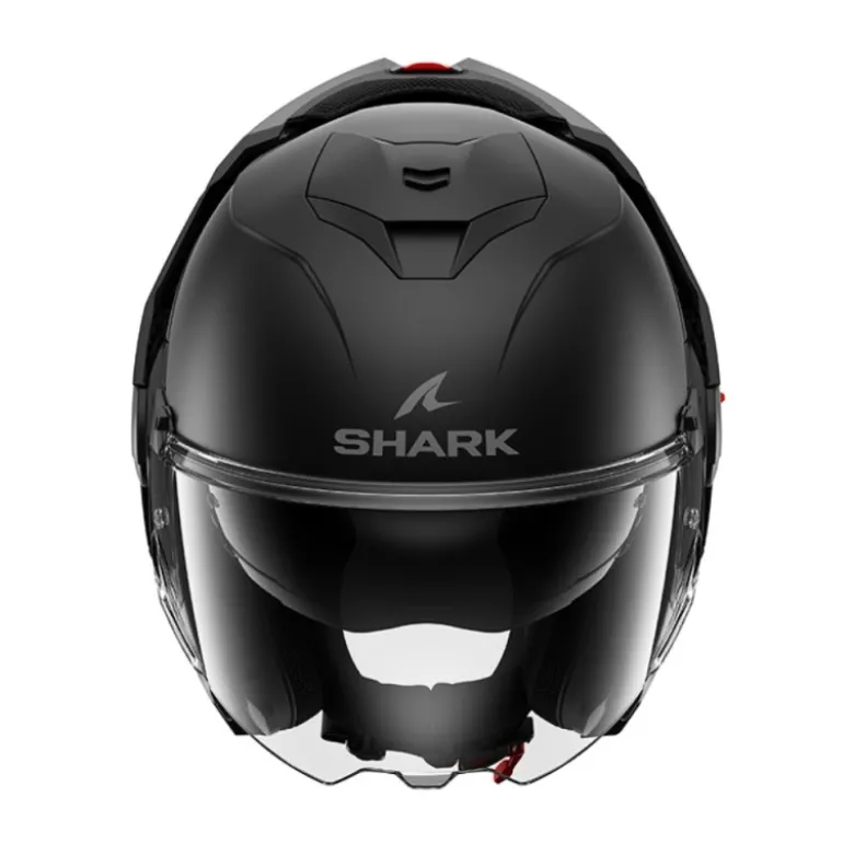 Casco Modulare Shark Oxo Blank Nero Opaco
