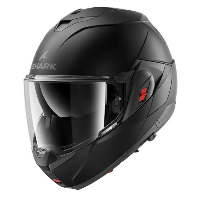 Casco Modulare Shark Oxo Blank Nero Opaco