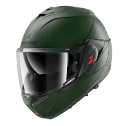 Casco Modulare Shark Oxo Blank Verde Opaco