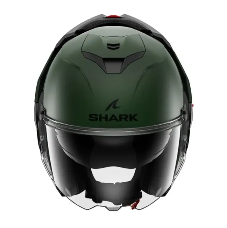 Casco Modulare Shark Oxo Blank Verde Opaco