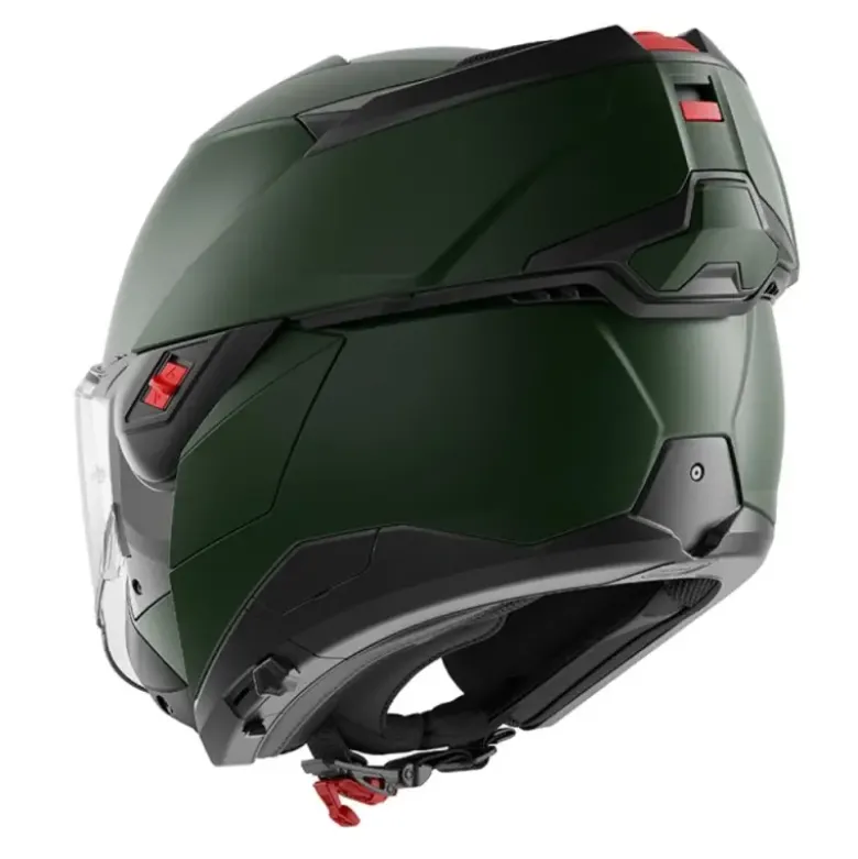 Casco Modulare Shark Oxo Blank Verde Opaco