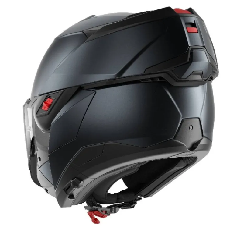 Casco Modulare Shark Oxo Dark Shadow Acciaio Blu Opaco
