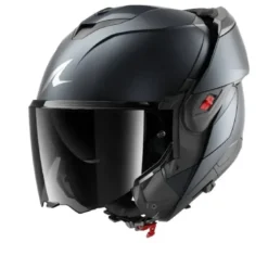 Casco Modulare Shark Oxo Dark Shadow Acciaio Blu Opaco