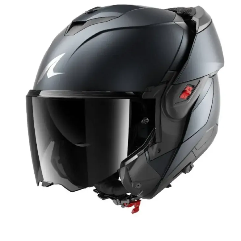 Casco Modulare Shark Oxo Dark Shadow Acciaio Blu Opaco