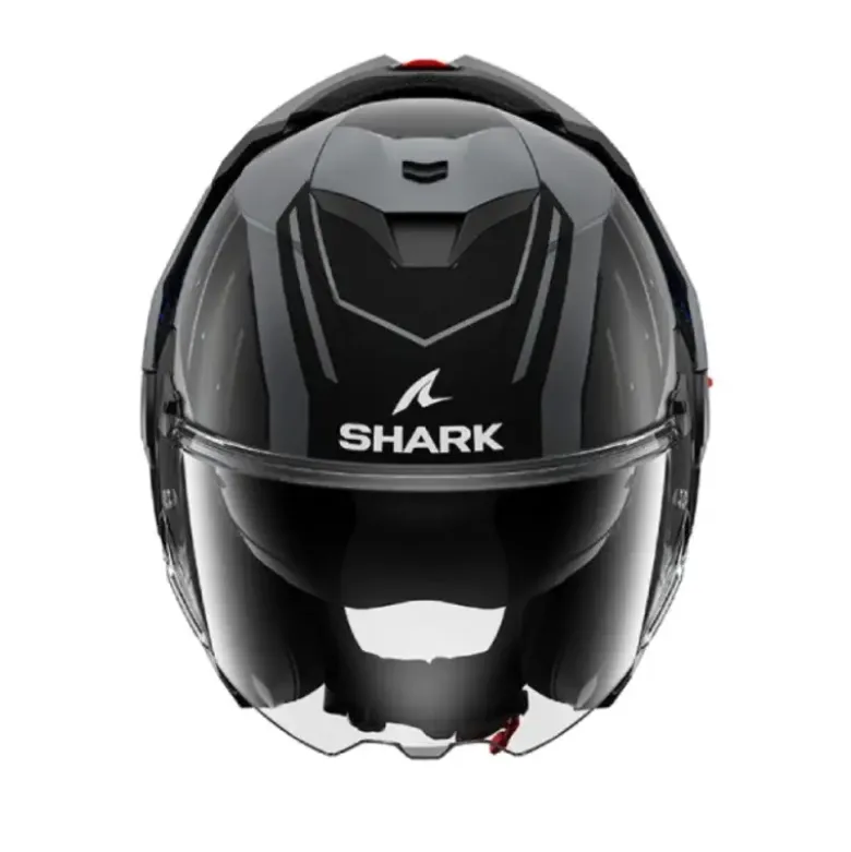 Casco Modulare Shark Oxo Rydger Antracite Blu Nero Opaco