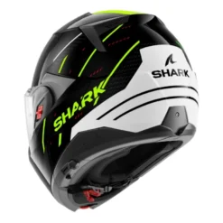 Casco Modulare Shark Oxo Rydger Nero Bianco Giallo
