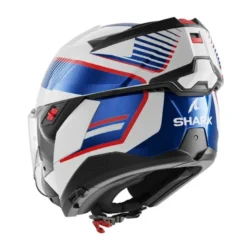 Casco Modulare Shark Oxo Sikter Bianco Chrome Blu