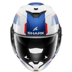 Casco Modulare Shark Oxo Sikter Bianco Chrome Blu