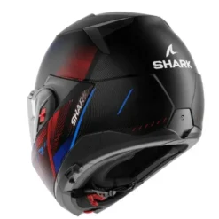 Casco Modulare Shark Oxo Speed-Tech Nero Blu Rosso Opaco