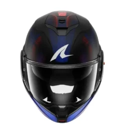 Casco Modulare Shark Oxo Speed-Tech Nero Blu Rosso Opaco