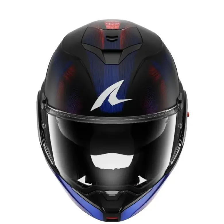 Casco Modulare Shark Oxo Speed-Tech Nero Blu Rosso Opaco