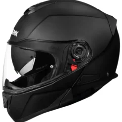 Casco Modulare Smk Glide Basic Nero Opaco