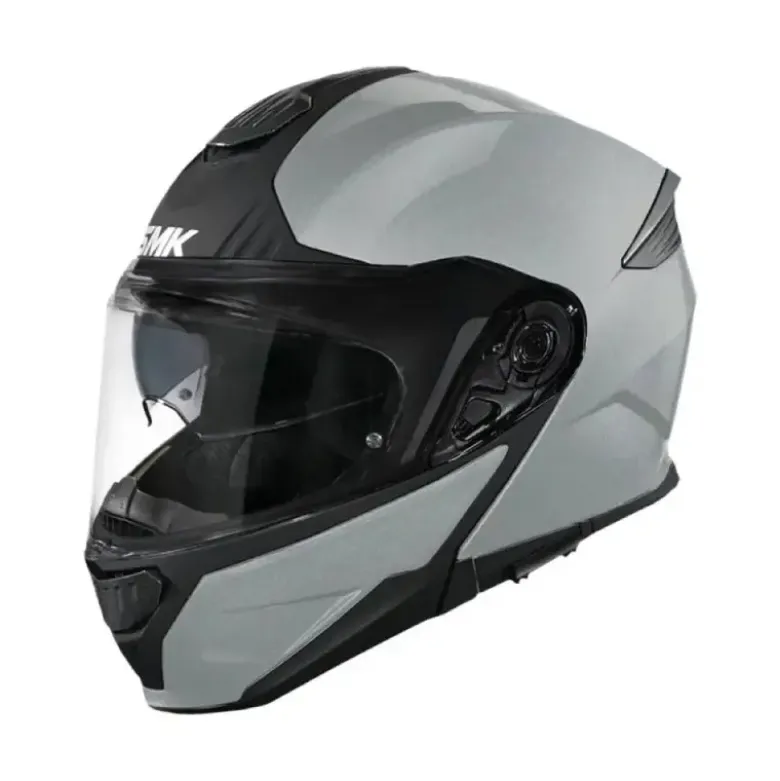 Casco Modulare SMK Gullwing Solid Grigio Chiaro