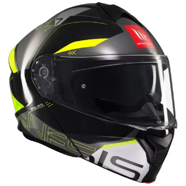 Casco Modulari Mt Helmets Fu935Sv Genesis B3 Sv Atempo Lucido