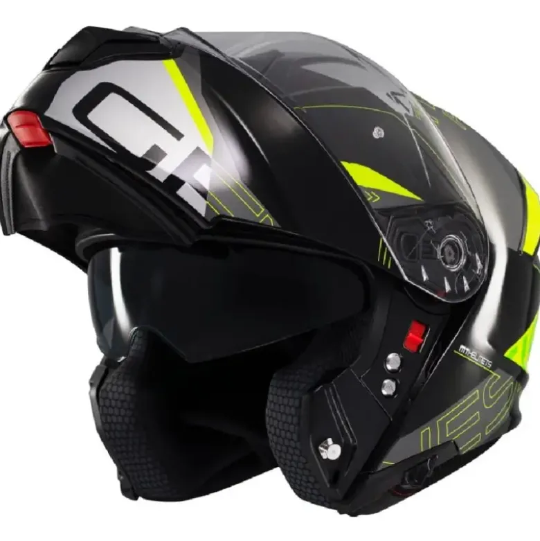Casco Modulari Mt Helmets Fu935Sv Genesis B3 Sv Atempo Lucido