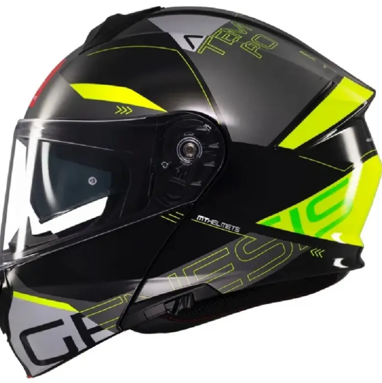 Casco Modulari Mt Helmets Fu935Sv Genesis B3 Sv Atempo Lucido