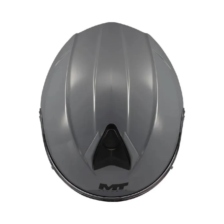 Casco Modulari Mt Helmets Fu935Sv Genesis Sv A12 Pure Grigio Lucido