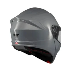Casco Modulari Mt Helmets Fu935Sv Genesis Sv A12 Pure Grigio Lucido