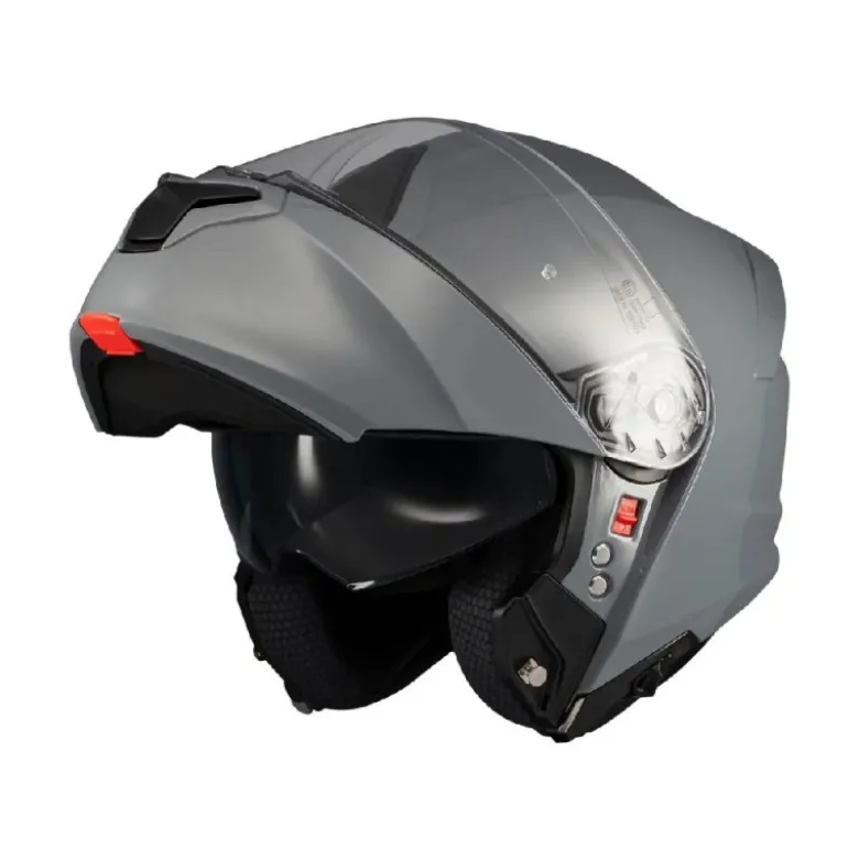 Casco Modulari Mt Helmets Fu935Sv Genesis Sv A12 Pure Grigio Lucido