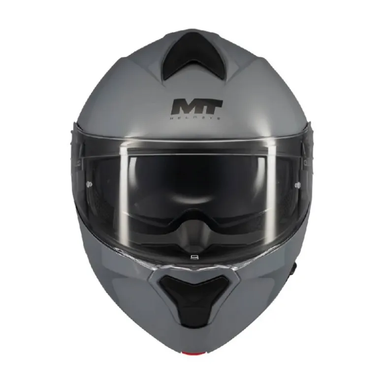 Casco Modulari Mt Helmets Fu935Sv Genesis Sv A12 Pure Grigio Lucido