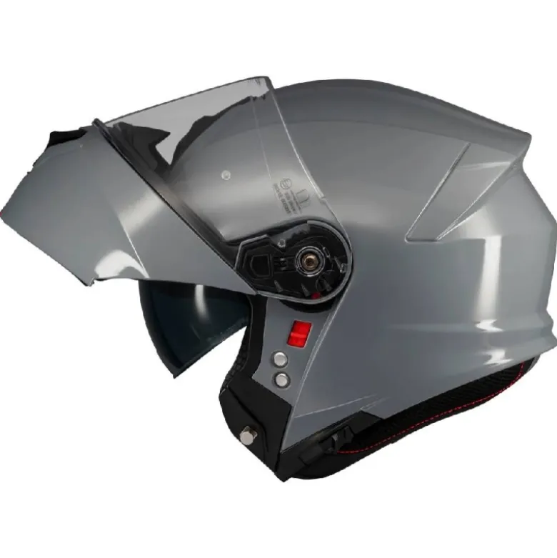 Casco Modulari Mt Helmets Fu935Sv Genesis Sv A12 Pure Grigio Lucido