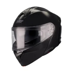 Casco Modulari Mt Helmets Fu935Sv Genesis Sv A1 Pure Nero Lucido
