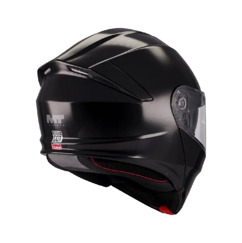 Casco Modulari Mt Helmets Fu935Sv Genesis Sv A1 Pure Nero Lucido