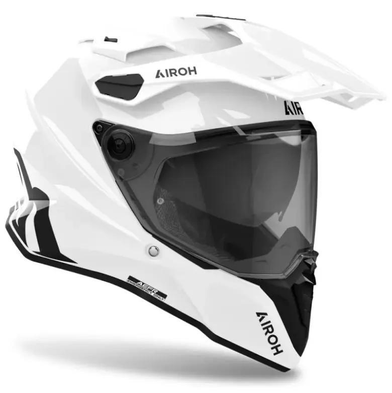 Casco Touring Airoh Commander 2 Bianco Lucido