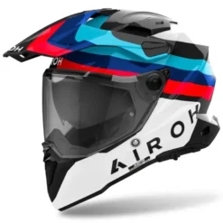 Casco Touring Airoh Commander 2 Doom Nero Lucido