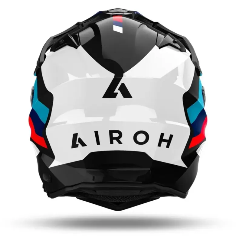 Casco Touring Airoh Commander 2 Doom Nero Lucido