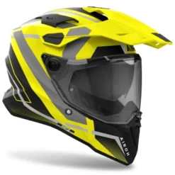 Casco Touring Airoh Commander 2 Mavick Giallo Lucido