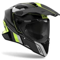 Casco Touring Airoh Commander 2 Skip Giallo Opaco