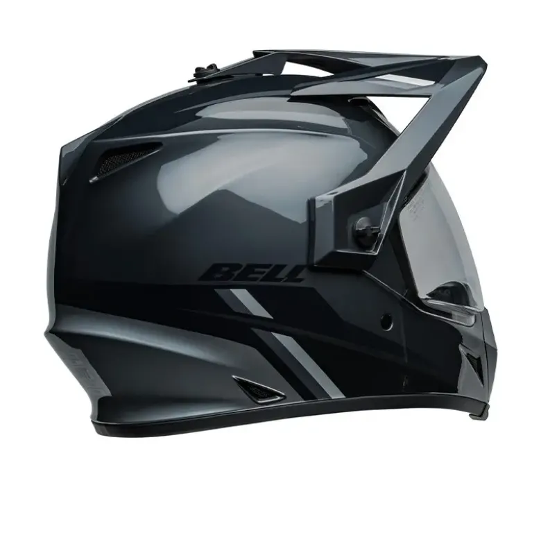 Casco Touring Bell Mx-9 Adventure 2024 Alpine Grigio Argento
